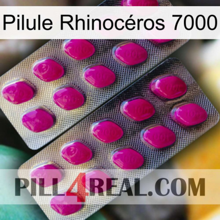 Pilule Rhinocéros 7000 10